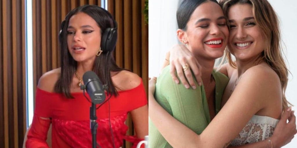 Bruna Marquezine assumiu que ela e Sasha Meneghel ficavam com as mesmas pessoas: "Generosa"