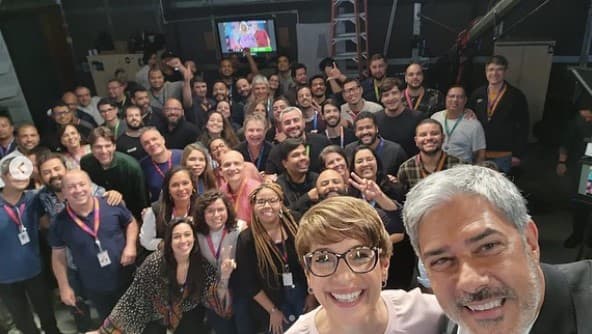 Âncora William Bonner expões bastidores da Marcha de apuração de votos e faz revelação sobre Renata Lo Prete - Foto: Reprodução Instagram