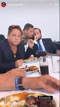 Em almoço com presidente Jair Bolsonaro, Gusttavo Lima questionada de Leonardo já passou fome - Foto Reprodução Instagram