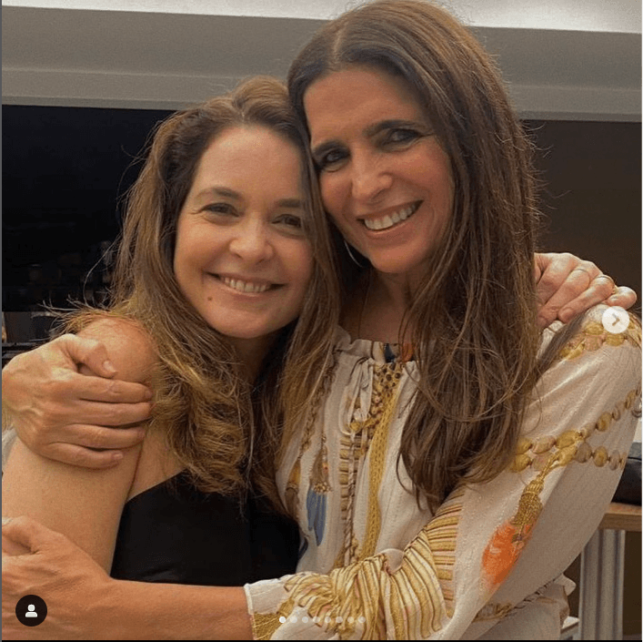 Cláudia Abreu e Malu Mader surgem em clique raro e Brasil mata a saudade da dupla de Celebridade - Foto Reprodução Instagram