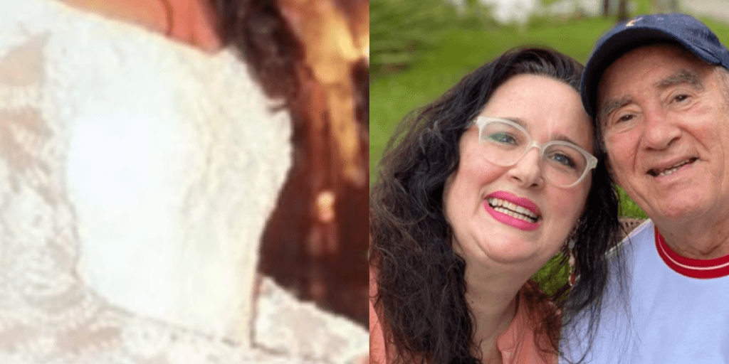 Mulher de Didi divulga foto de quando era novinha no dia de casamento e beleza impressiona o Brasil