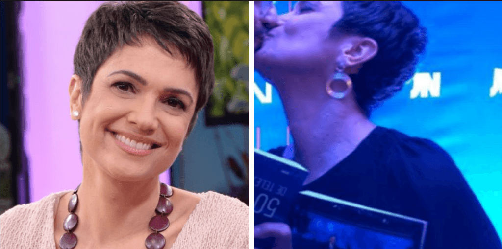 Grande amor de Sandra Annenberg já ocupou cadeira do JN no lugar de Bonner e muitos podem nem acreditar