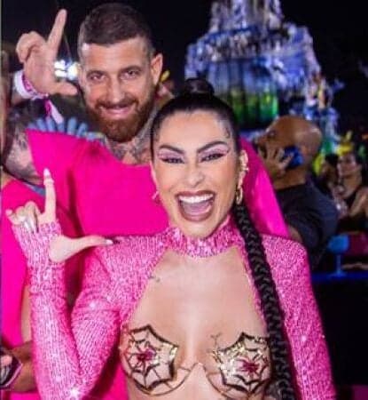 Cleo e o marido votaram em Lula no primeiro turno (Foto: Reprodução)