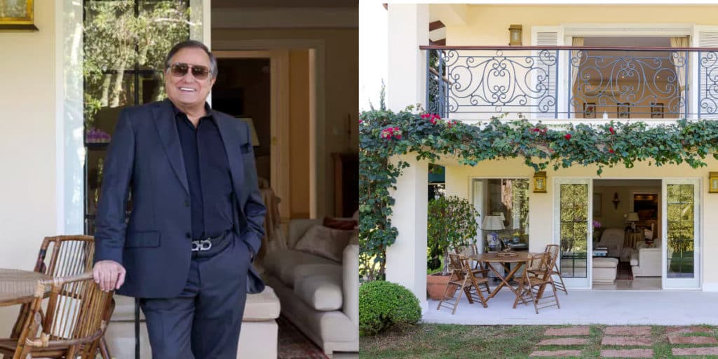 Lago próprio, biblioteca enorme e espaço para galinhas: Ronnie Von abre portas de sua mansão absurda