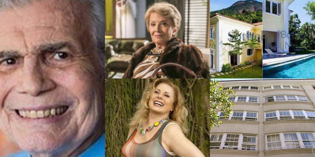 Tarcísio, Gloria e Vera Fischer: Propriedades de 55 milhões e 11 mi estão à venda e tiveram nomes deles envolvidos