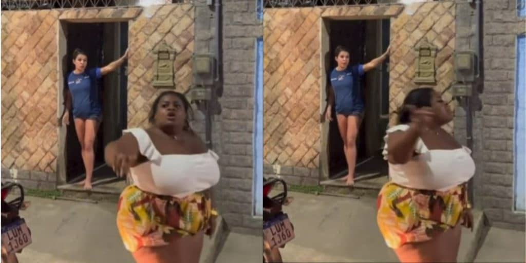 Jojo Todynho é flagrada em barraco feio na porta de mulher e é exposta em vídeo: "Vim bater aqui"