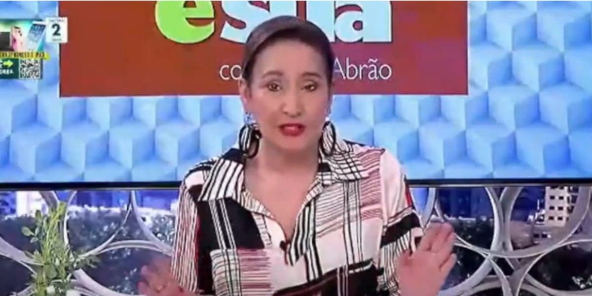 Sonia Abrão no 'A Tarde É Sua' (Foto: Reprodução/RedeTV!)