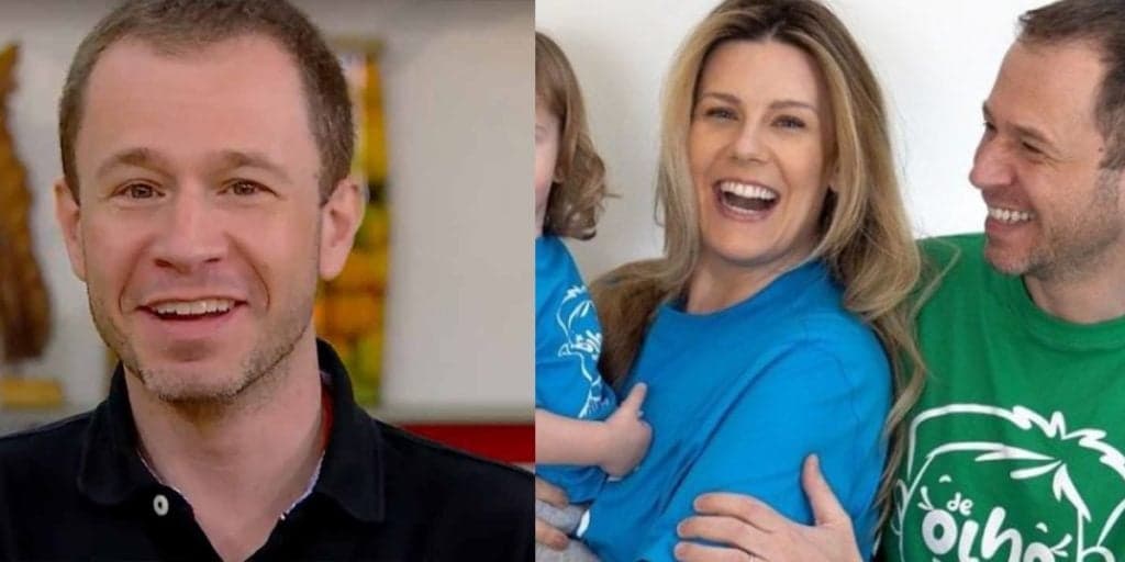 Tiago Leifert divulga foto da filha, de olhos azuis, e para muitos, ela é a criança mais linda do Brasil
