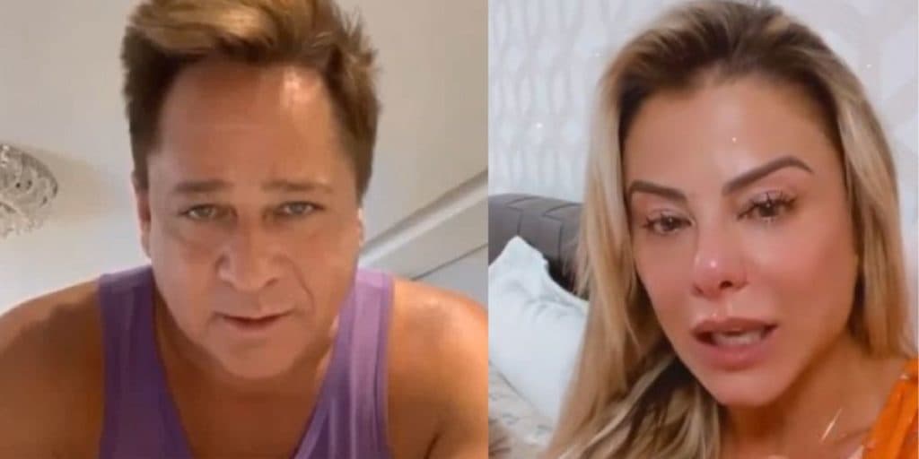 Poliana Rocha, esposa de Leonardo, já entregou relação lésbica da filha do cantor e disse o que pensava sobre