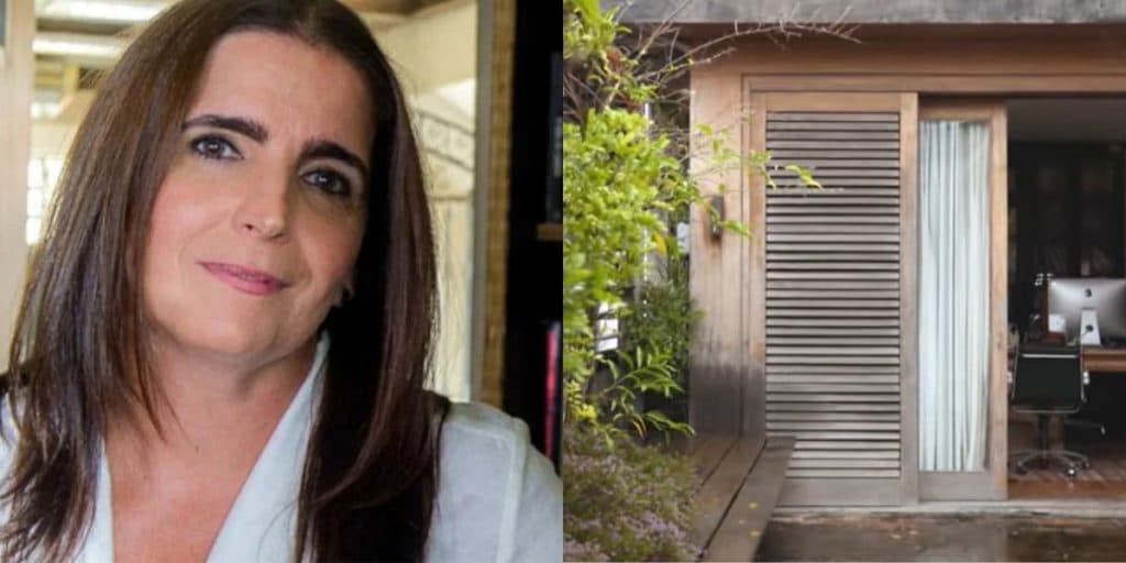 Casa de Malu Mader tem cama de casal gigante fora do quarto e suíte imensa regada a luxo