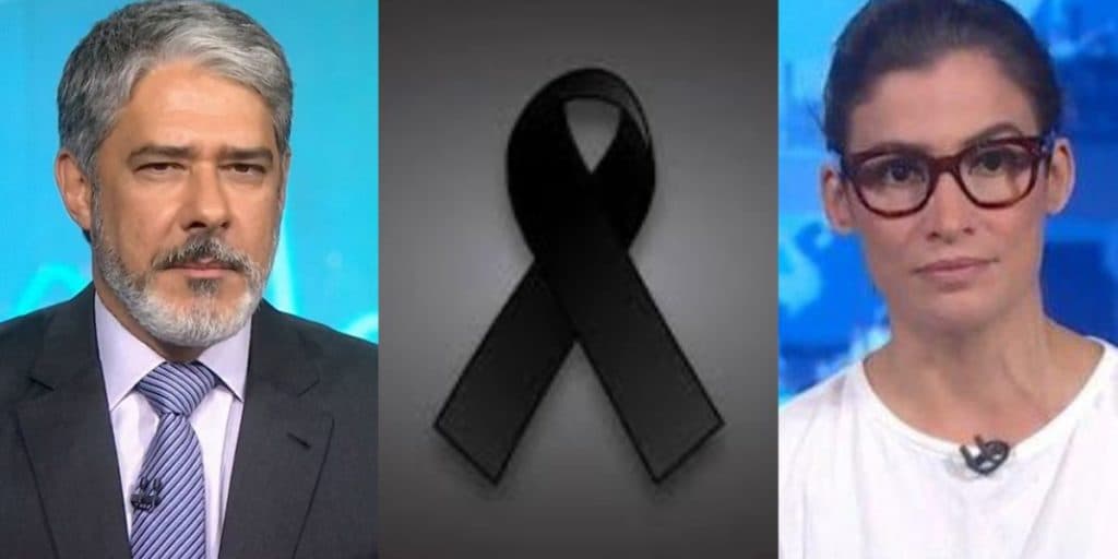 Bonner e Renata dão triste notícia ao Brasil e encerram o JN em silêncio e de luto