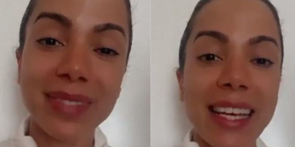 Sumida há dias, Anitta ressurge em vídeo com curativos e preocupa fãs: "Ela está bem?"