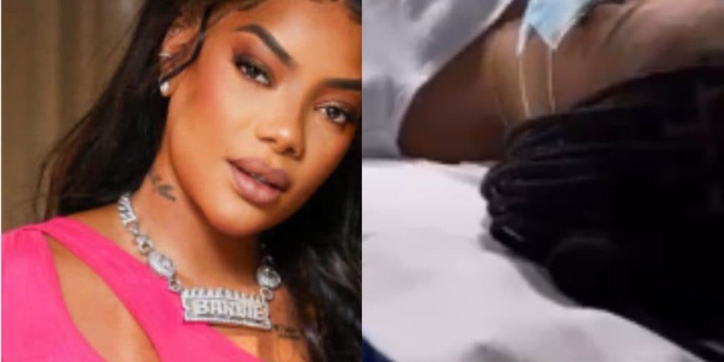 Ludmilla deixa show às pressas, é hospitalizada com fortes dores e foto na maca de hospital é divulgada