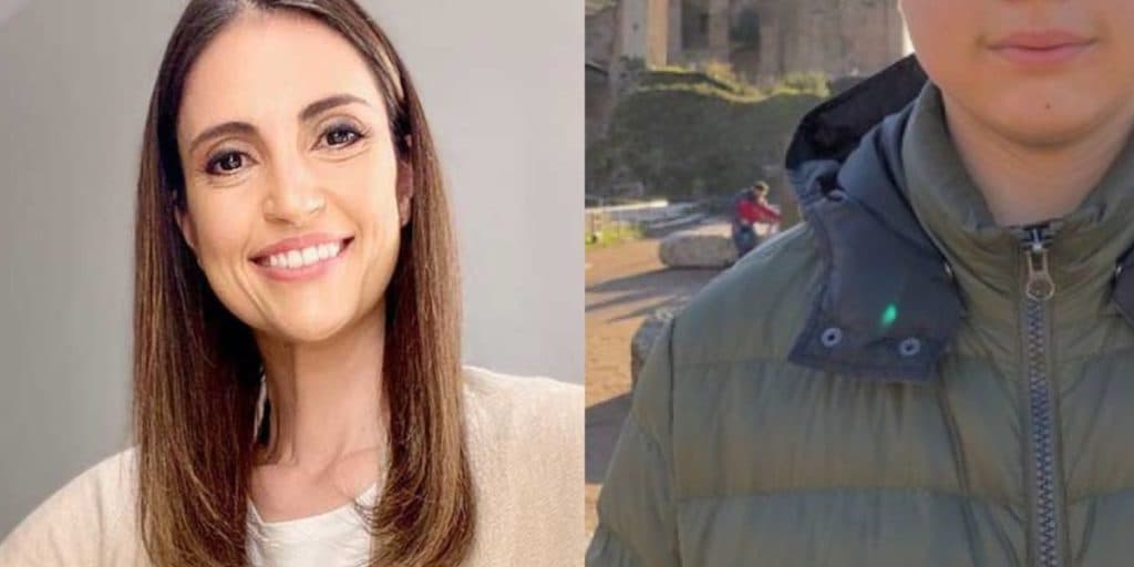 Filho de Chris Flores, de 15 anos, foi clicado em foto rara e, para muitos, é o garotão mais lindo do Brasil