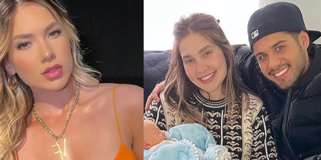 Virginia Fonseca anuncia nascimento, divulga foto com bebê e público questiona: "É a Maria Flor?"
