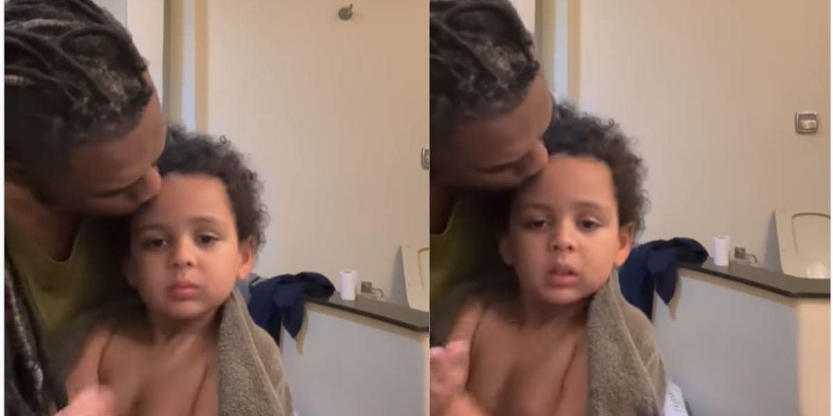 Manoel Soares e seu filho Ezequiel - Reprodução Instagram