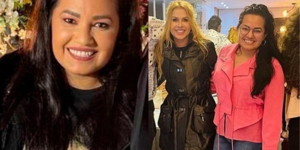 Filha de Joelma surge em foto rara, perde 20kg e mostra antes e depois impressionante