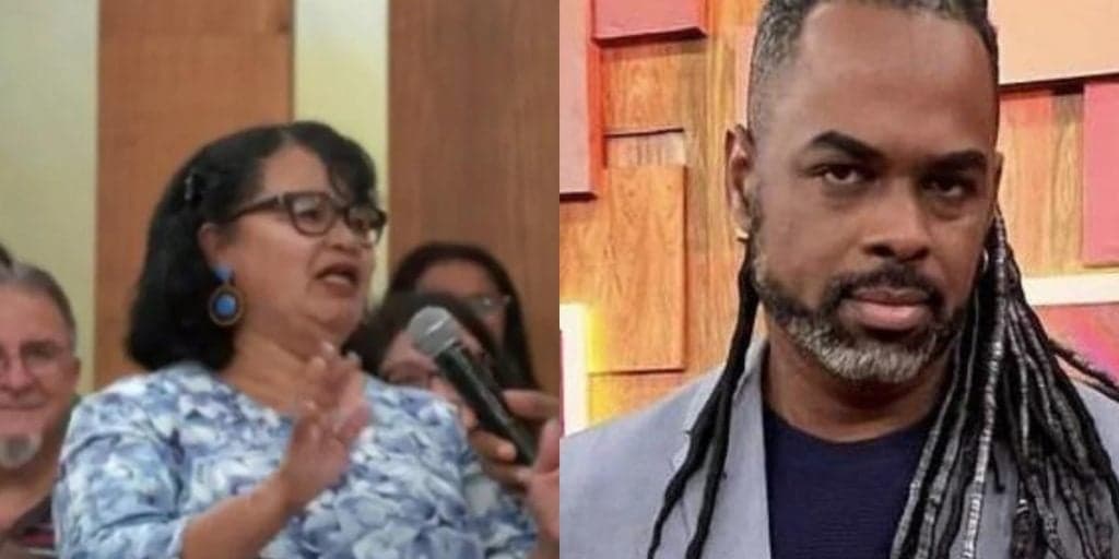 Mulher da plateia do Encontro critica Pantanal ao vivo e deixa Manoel Soares desconcertado