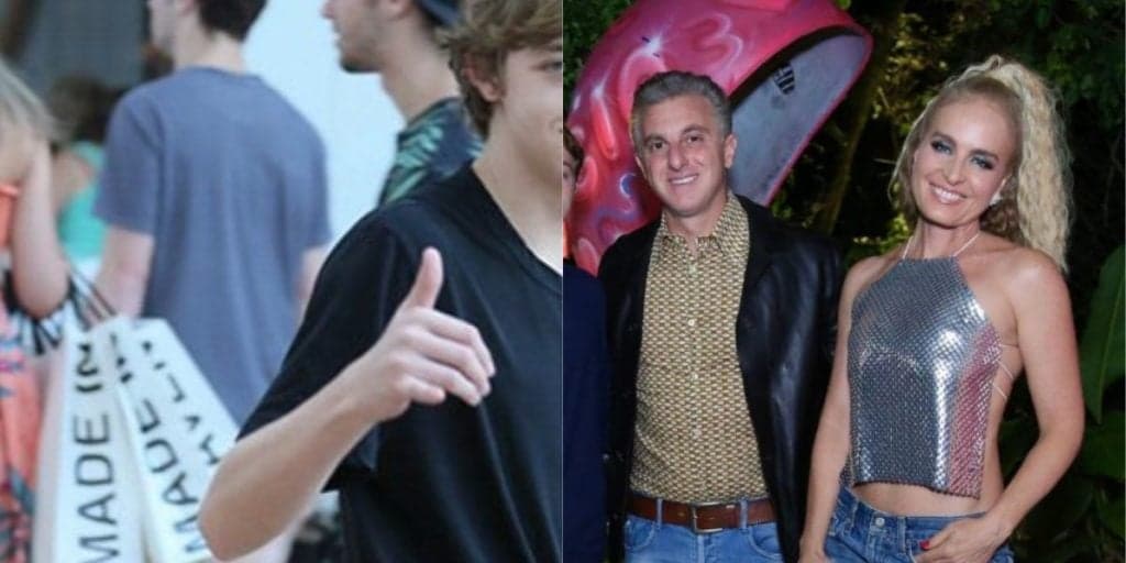 Luciano Huck e Angélica têm raro flagra público com o filho, e ele se tornou um dos garotos mais lindos