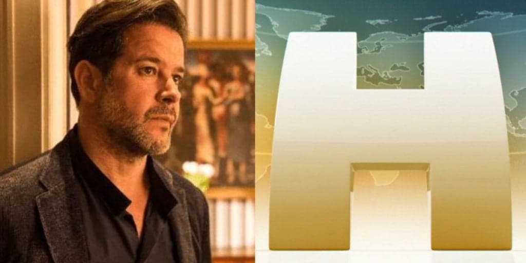 Jornalista que vive relação com Murilo Benício vai ao ar diariamente no JH e muitos sequer imaginam