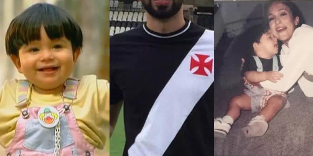Marcelinho, filho de Gabriela Duarte em Por Amor, cresceu, virou um homem barbado e é um dos mais lindos