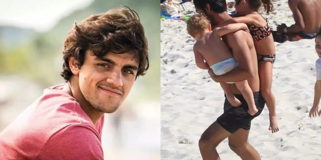 Com apenas 29, Felipe Simas tem 3 filhos e eles são tão lindos que para muitos são os mais belos do Brasil