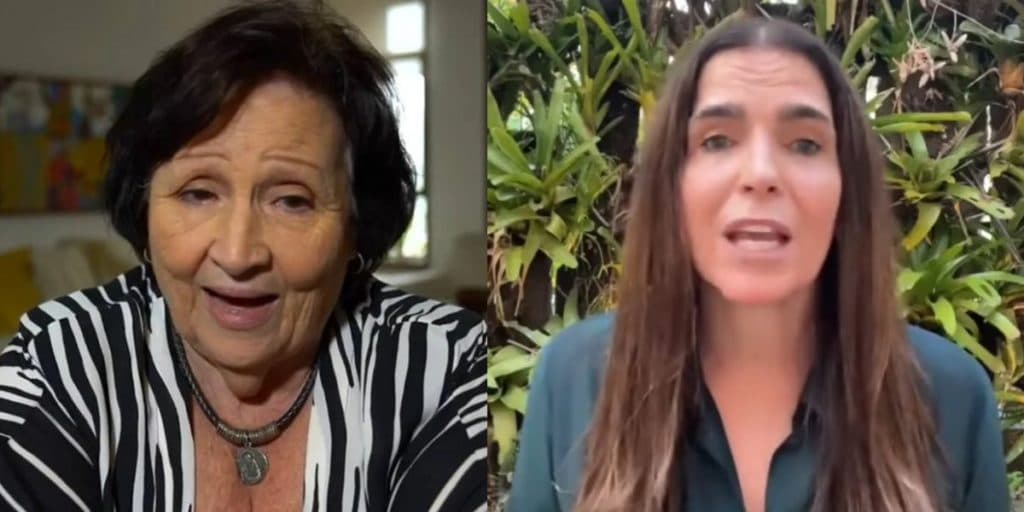 Déa Lucia, mãe de Paulo Gustavo, divulga vídeo impactante de Malu Mader e diz o que pensa: "Você foi"