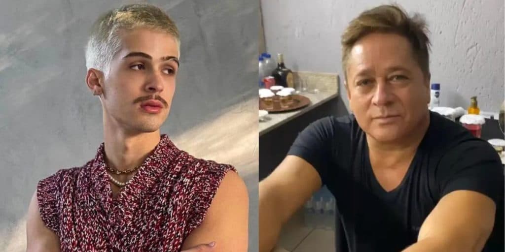 Leonardo já afirmou que filho é maconheiro e vagabundo e rapaz já falou do pai também: "Não foi presente"