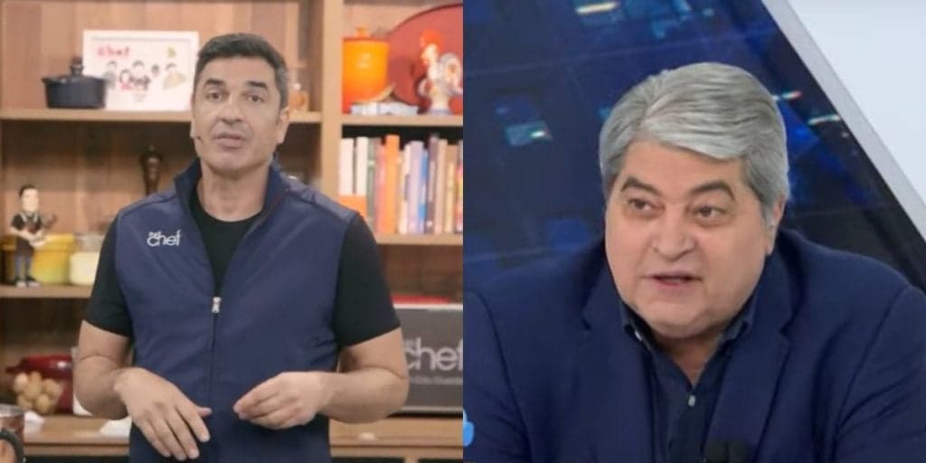 Edu Guedes fala sobre Datena no The Chef e faz 'ameaça': "Vou mandar"