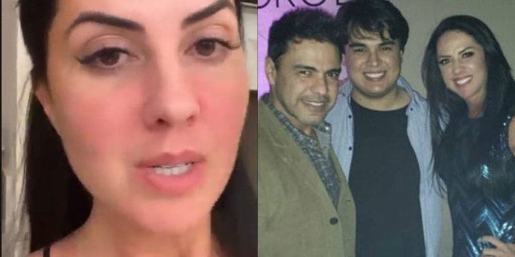 Noiva de Zezé Di Camargo responde sobre ter recebido sêmen do enteado para engravidar: 'Misericórdia'