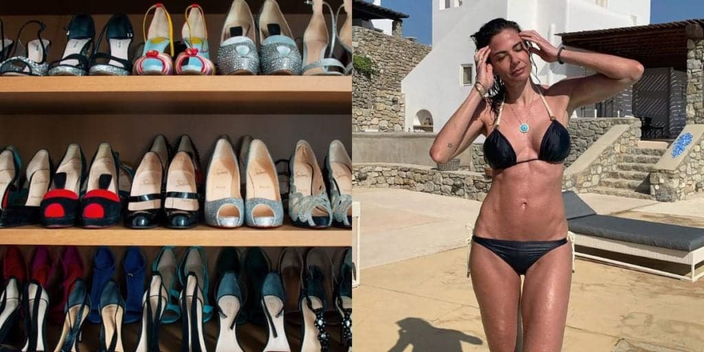 Sala enorme, decoração exótica e centenas de sapatos: Luciana Gimenez abre portas de cobertura absurda