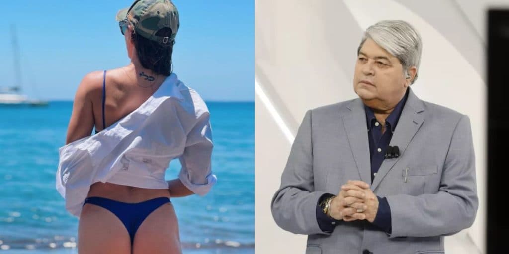 Filha de Datena, que ficou anos sem falar com ele, tem olhos azuis, corpão sarado e é uma das mais lindas