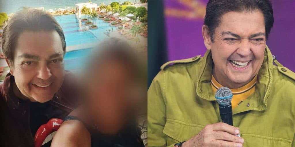 Recatado, Faustão é casado há anos com mulher 28 anos mais nova do que ele, e ela é uma das mais lindas