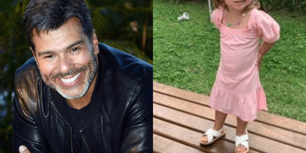 Filha de Maurício Mattar comemora 3 anos e é com certeza uma das crianças mais linda do Brasil
