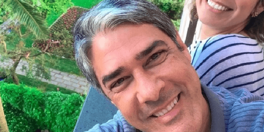 Recatados, William Bonner troca declarações com grande amor e fãs ficam derretidos: "Meu amor"