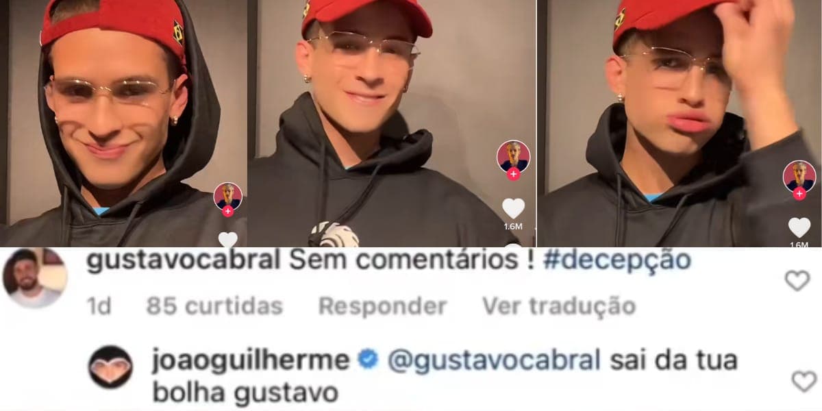 João Guilherme rebate comentário de assessor de Zé Felipe (Reprodução: TikTok)