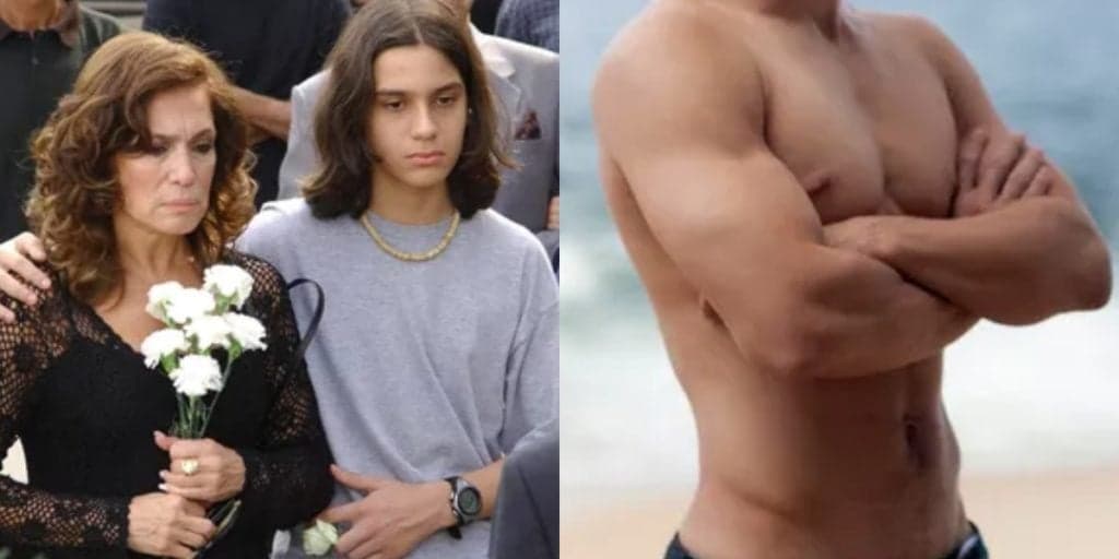 Neto de Maria do Carmo de Senhora do Destino cresceu, ficou musculoso e para muitos é o mais gostoso do país