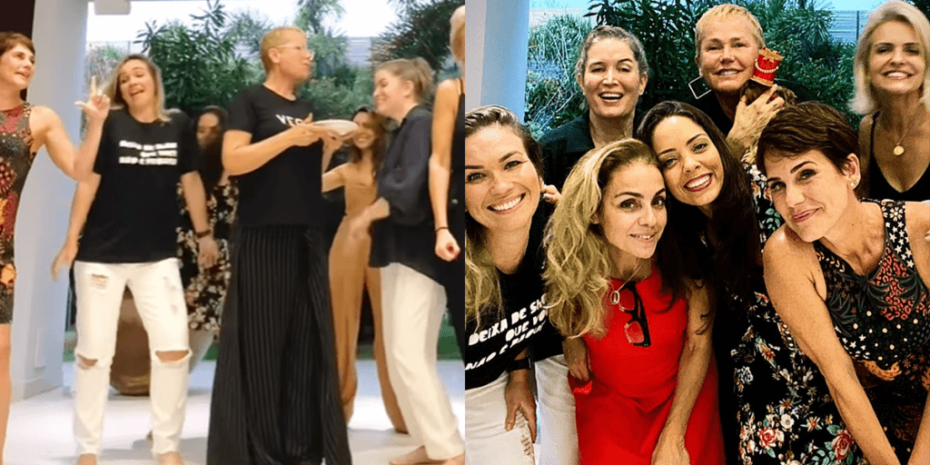 Xuxa reúne paquitas após 20 anos, divulga vídeo e encontro deixa Brasil emocionado: "É assim..."