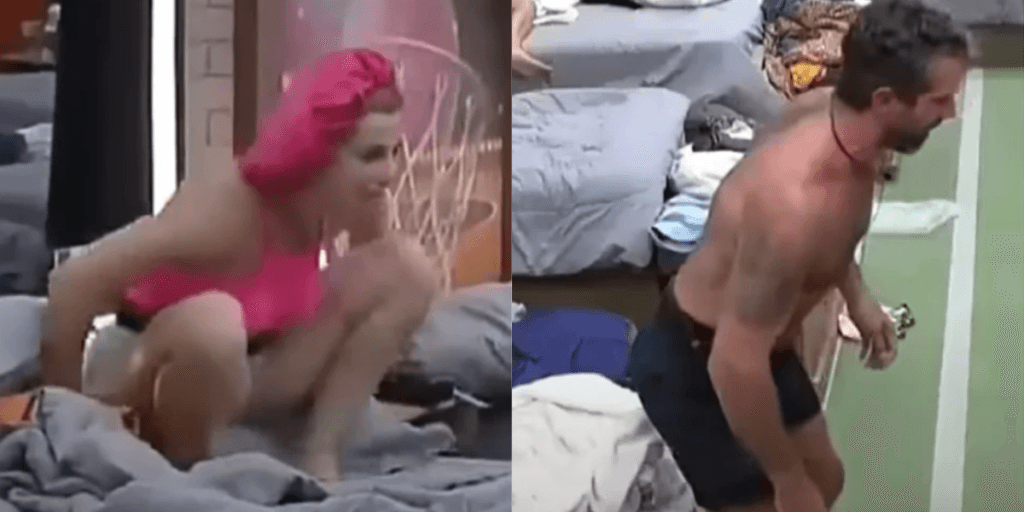 A Fazenda 14: Deborah esfrega o bumbum no travesseiro de Deolane enquanto Iran solta pum