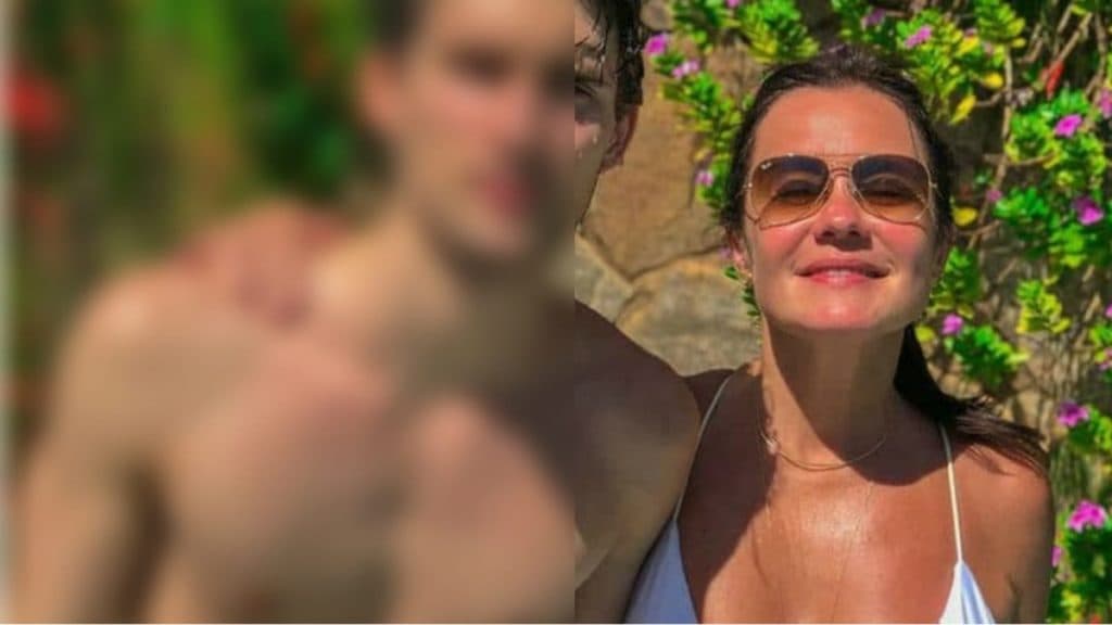 O filho de Adriana Esteves é tão gato que com certeza é um dos homens mais lindos do Brasil
