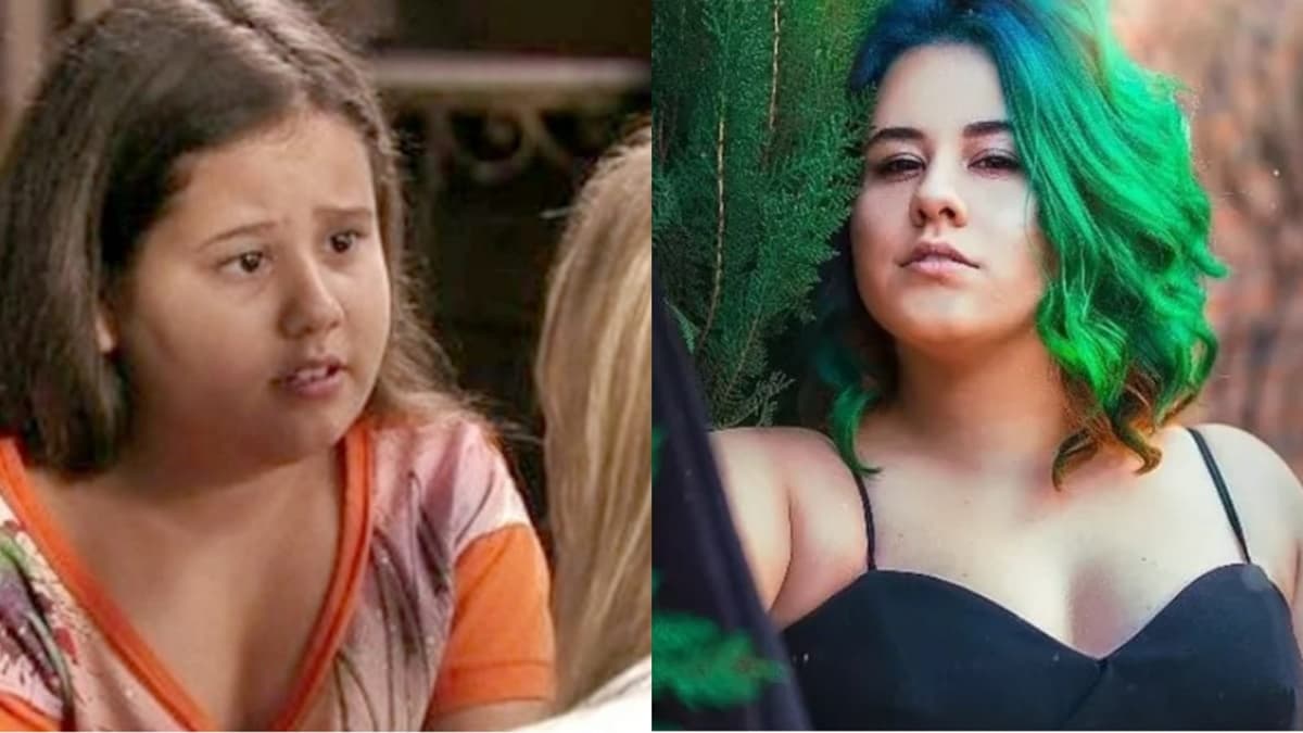 Ágatha de Avenida Brasil e a atriz aos 22 anos