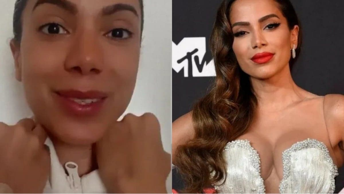Anitta em vídeo no Prêmio Multishow, abatida, e como ela se apresenta publicamente 