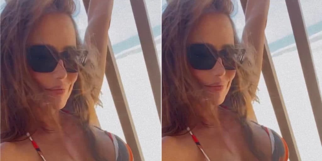 Deborah Secco coloca o menor biquíni e prova em foto que é uma das mulheres mais lindas do Brasil