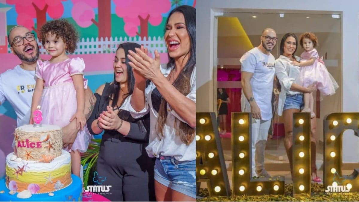 Belo e Gracyanne Barbosa dão festa para a neta Alice e 2019 e gastaram verdadeira fortuna Belo e Gracyanne Barbosa dão festa para a neta Alice e 2019 e gastaram verdadeira fortuna