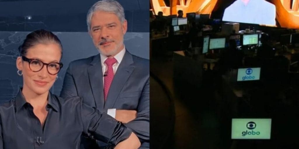 Bonner e Renata encerram JN às escuras em meio a luto, explodem e encostam em Travessia: Audiências 17/10
