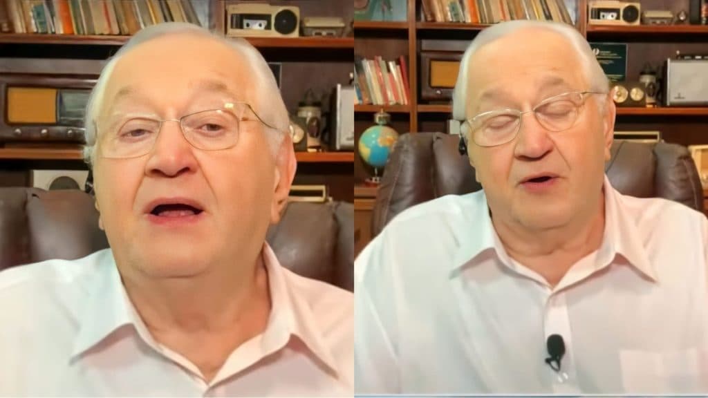 Boris Casoy cochila ao vivo na CNN Brasil e deixa colega constrangido e falando sozinho