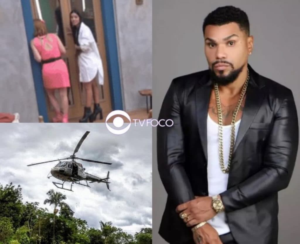A Fazenda 14 - Helicóptero sobrevoa sede do reality e plano de Naldo Benny é escancarado