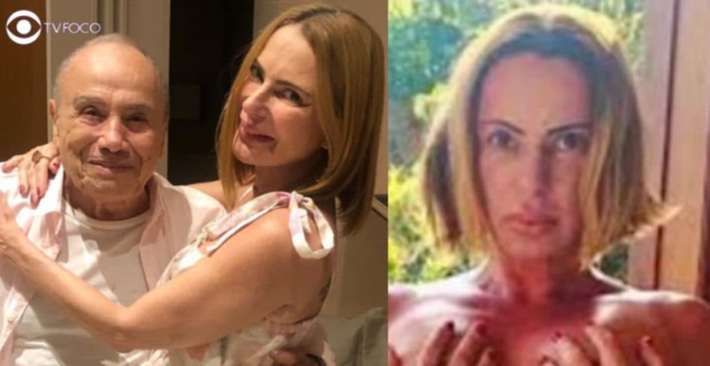 Esposa de Stênio Garcia choca ao aparecer seminua e faz desabafo sobre câncer: "Fui diagnosticada"