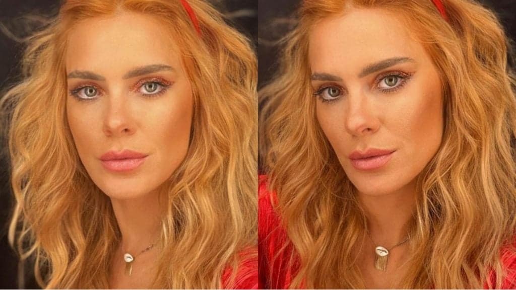 Aos 44 anos, Carolina Dieckmann prova que na verdade tem 20 ao surgir com fantasia: "Vem me ver de diabinha"
