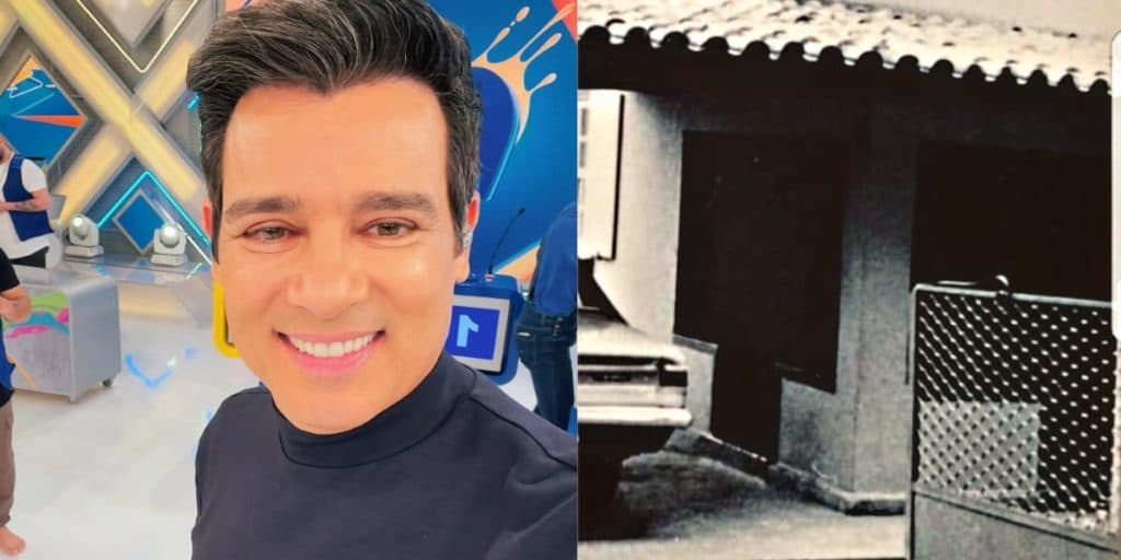 Térrea, com um Opala na garagem e portão baixo: essa é a casa humilde que Celso Portiolli vivia